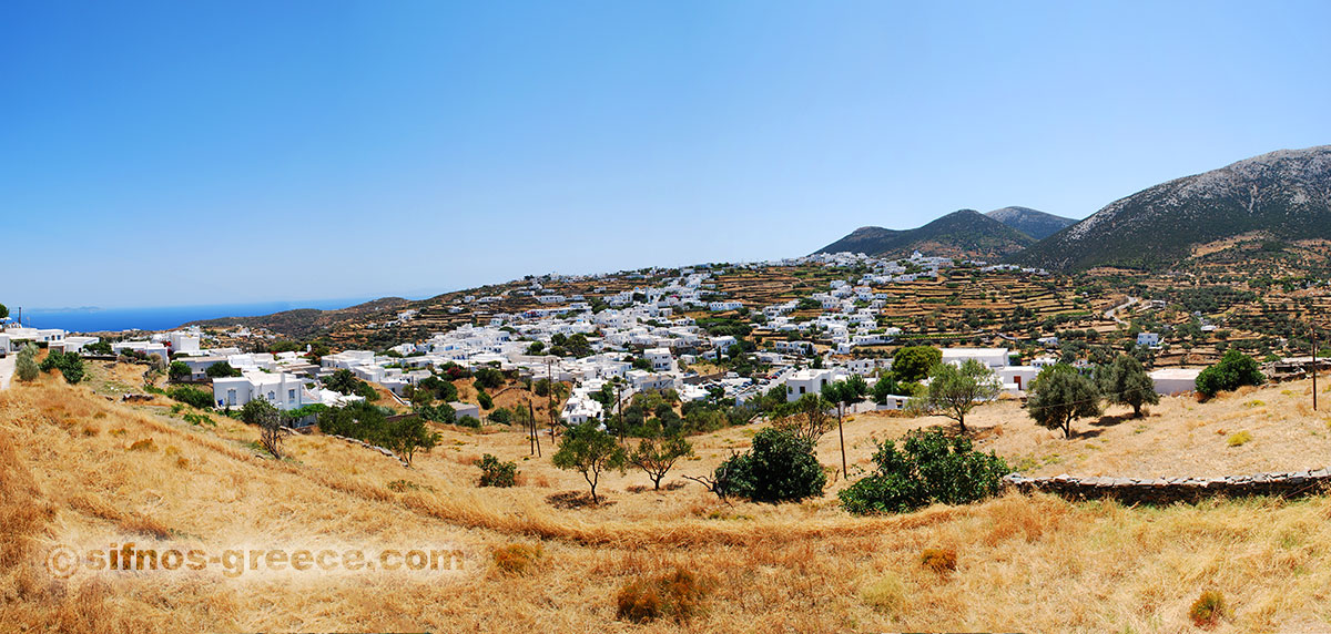 Die zentralen Dörfer von Sifnos